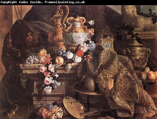 MONNOYER, Jean-Baptiste Still-Life of Flowers and Fruits